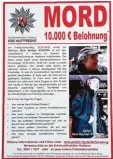  ?? Foto: Sascha Ditscher, dpa ?? Mit diesem Flugblatt bittet die Polizei um Mithilfe.