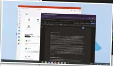 ?? ?? ABOVE Microsoft 365 apps work perfectly well on a Chromebook