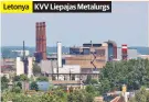  ??  ?? Letonya KVV Liepajas Metalurgs