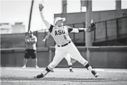  ?? SUN DEVIL ATHLETICS ?? Marissa Schuld leads Arizona State softball's rotation with a 1.13 ERA this season.