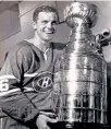  ?? Photo courtesy of Ralph Backstrom ?? Backstrom, shown in 1965, won six Stanley Cups with the Montreal Canadiens.