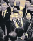  ?? REUTERS ?? President Xi Jinping at the Belt and Road Forum meet, Beijing, May 14