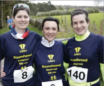  ??  ?? Melanie Burignat, Magali Bourrely and Barbara Salmon.