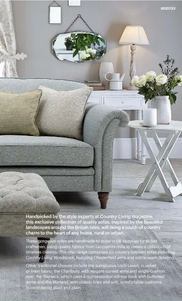 Introducing the new Woodstock sofa by Country Living x DFS