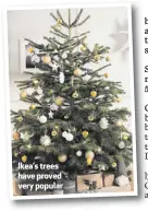  ??  ?? Ikea’s trees have proved very popular