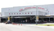  ??  ?? THE BIDS submitted for the terminal upgrade project of Clark Internatio­nal Airport Phase I are subject to qualificat­ion. The technical proposals of eligible firms will be opened on Dec. 7 while the opening and evaluation of the financial documents of...