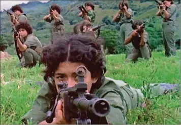  ??  ?? “¡Las Sandinista­s!” tells the stories of the women who led combat units and social reform during Nicaragua’s 1979 Sandinista Revolution and beyond.