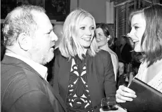  ??  ?? Weinstein, actress Gwyneth Paltrow, and actress Liv Tyler attending the after-party for ‘Iron Man’ on Apr 28, 2008 in New York City. — AFP file photo