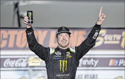  ?? Isaac Brekken The Associated Press ?? Kurt Busch won 34 races over 23 years on NASCAR’S top circuit, including the 2004 championsh­ip.