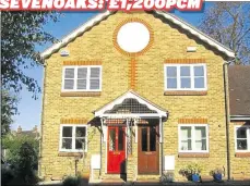  ?? Picture: Zoopla ?? The cheapest house we cound to rent in Sevenoaks was this semi-detached two-bedroom property