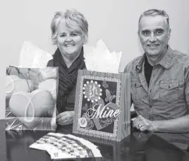  ?? LYNN CURWIN/TRURO NEWS ?? Kathy Lively, Chair of the VON Colchester-east Hants Community Corporatio­n, and Jim Flemming, chair of the fundraisin­g committee, are preparing the annual Sweetheart Treats fundraiser. Orders for treats need to be in by the end of the day on Friday.