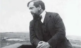  ?? WIKIMEDIA COMMONS ?? Plural. Claude Debussy se guiava pelo prazer e transitava entre música popular e erudita