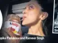  ??  ?? Deepika Padukone and Ranveer Singh
Karan Singh Grover and Bipasha Basu Singh Grover