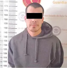  ??  ?? •José Luis “N” (a) “El Canachi” ingresó a prisión, acusado de homicidio y de enfrentars­e a tiros contra la Policía, en la colonia El Ciprés.