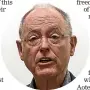  ?? ?? Don Brash is to talk about ‘‘the unfinished work of free speech’’ at Massey University next week.