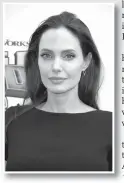  ??  ?? Angelina Jolie Photo: IC