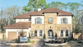  ?? Provided by Darling Homes ?? Tour stunning Darling Homes models in communitie­s throughout Houston – including Fort Bend, Kingwood, Spring, The Woodlands, Montgomery, Humble, Cypress, Fulshear and Richmond – during the “Luxury in Bloom” Home Tour from May 1-31.