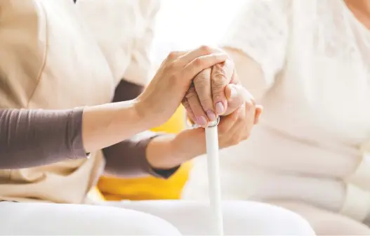  ?? GETTY IMAGES/ISTOCK ?? Alice Lukacs has joined a new community of cane users with her latest fashion accessory, which is truly becoming a supportive friend to lean on.