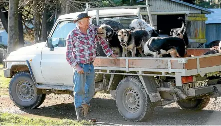  ?? SCOTT HAMMOND/STUFF ?? Marlboroug­h farmer Rick Hammond says it’s about time animal welfare laws got updated but the bit about dogs on trucks might be overkill.