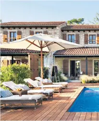  ??  ?? i The Meneghetti Wine Hotel offers villas with pools, residences, rooms and suites