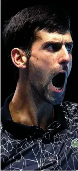  ??  ?? On top: Djokovic beat Zverev again