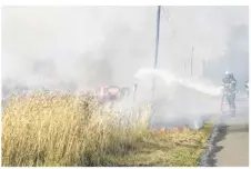  ??  ?? Les pompiers ont été très sollicités dans les campagnes ces derniers jours. (photo d’archives)