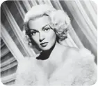  ??  ?? Lana Turner. Elle a nouri sa passion pour le crime dans « Le renard des océans ».