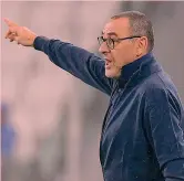  ?? GETTY ?? La decima Maurizio Sarri, 60 anni, alla prima stagione sulla panchina bianconera: quella di ieri è stata la decima sua vittoria alla Juventus, otto in campionato e due in Champions