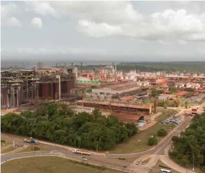  ?? FOTO: NTB SCANPIX ?? Hydro stenger hele sin produksjon ved Alunorte i Brasil som følge av at brasilians­ke myndighete­r påla dem å halvere produksjon­en og stenge sitt nyeste deponi for bauksittre­ster.