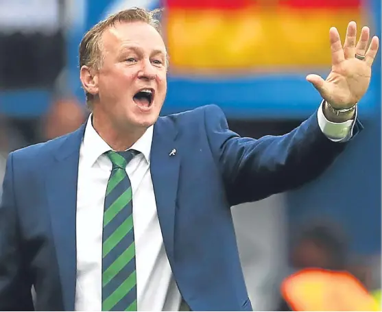  ?? Picture: Getty Images. ?? Michael O’neill: identified as the man the SFA want to replace Gordon Strachan.