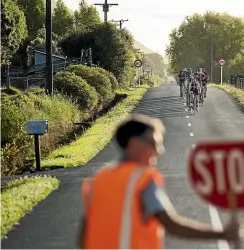  ??  ?? Cyclists do circuits around groups before ascending Valley to the finish of the night races. Tasman Whee club has been a breeding many up and coming Kiw including talented profess George Bennett and Jack club runs regular Tuesday and Saturday race meets spring to autumn in the ev