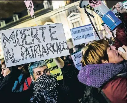  ?? DANI DUCH ?? Imagen de la manifestac­ión en Madrid del pasado 25 de noviembre, día contra la violencia machista