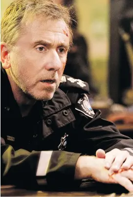  ??  ?? Tim Roth stars in Tin Star, a BBC crime drama now in its second season of production at the Calgary Film Centre, a non-profit subsidiary of Calgary Economic Developmen­t.