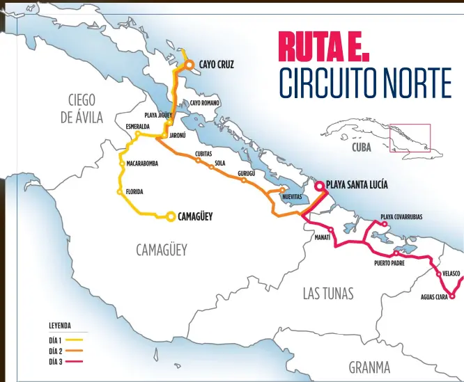  ??  ?? RUTA E.CIRCUITO NORTE