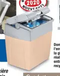  ??  ?? Dometic pense à l’environnem­ent avec la glacière SC 30B réalisée en matériau entièremen­t recyclable.