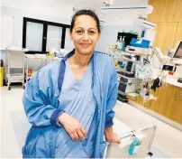  ??  ?? Northland general surgeon and breast cancer specialist Dr Maxine Ronald is one of four Ma¯ori surgeons in the country.