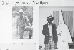  ?? OBTAINED BY THE WASHINGTON POST ?? Virginia Gov. Ralph Northam’s page in the 1984 yearbook of Eastern Virginia Medical School shows people are wearing blackface and a KKK costume.