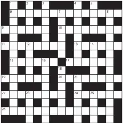  ??  ?? PRIZES of £20 will be awarded to the senders of the first three correct solutions checked. Solutions to: Daily Mail Prize Crossword No. 15,815, PO BOX 3451, Norwich, NR7 7NR. Entries may be submitted by second-class post. Envelopes must be postmarked...