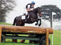  ??  ?? Working pupil Milo Kennedy tops the under-21 OI aboard Moher Prince