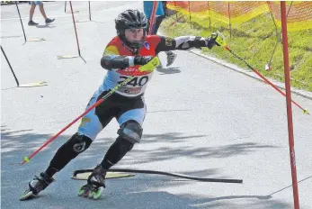  ?? FOTO: TG TUTTLINGEN ?? Moritz Doms war in Tschechien der bestplatzi­erteste Fahrer der TG Tuttlingen.