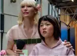  ??  ?? Netflix contender: Tilda Swinton and Seo-Hyun Ahn in Okja