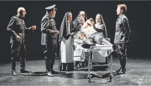  ?? // TEATRE LLIURE ?? Imagen de la adaptación de ‘Macbeth’ por Pau Carrió