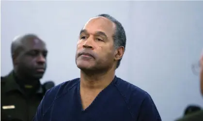  ?? Photograph: Isaac Brekken/AFP/Getty Images ?? OJ Simpson pictured in 2008. He was sentenced to 33 years in prison in a robbery case in Las Vegas involving sporting memorabili­a.