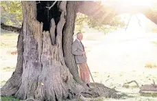  ?? ?? Charles at Windsor Great Park, where he is now ranger.