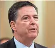  ?? JACK GRUBER, USA TODAY ?? Comey may have kept records of meetings with Trump.