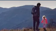  ??  ?? A father and daughter take in the view from atop the Santa Monica Mountains in Topanga State Park.