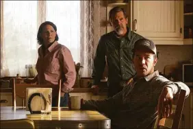  ?? Richard Foreman / Associated Press ?? Lili Taylor, Josh Brolin and Tom Pelphrey in a scene from “Outer Range,” a modern Western with supernatur­al elements.