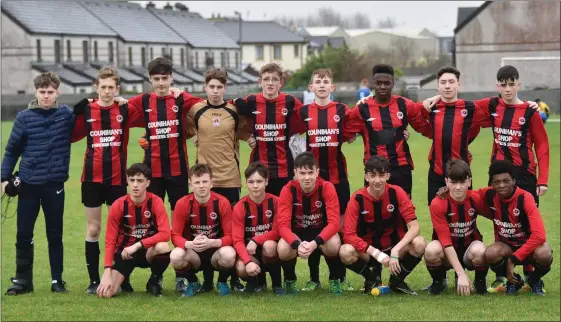  ?? The Park FC team that played Nenagh in the Schoolboys U-16 National Cup in Christy Leahy Park last Saturday. Photo by Domnick Walsh ??