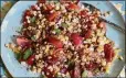  ?? CONTRIBUTE­D BY KELLIE HYNES ?? Charred corn, lime juice and chili powder unite in this easy, smoky summer salad.