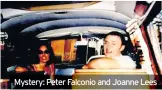  ??  ?? Mystery: Peter Falconio and Joanne Lees